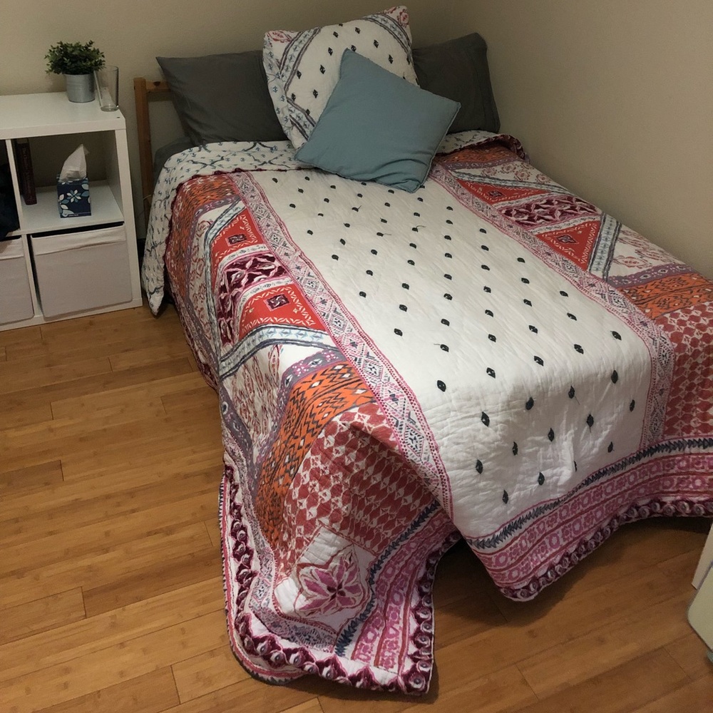 Anthropology Queen Quilt